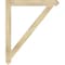 Ekena Millwork Traditional Arts & Crafts Rough Sawn Bracket, Douglas Fir, 4"W x 40"D x 48"H BKT04X40X48TRA03RDF - alternate 4